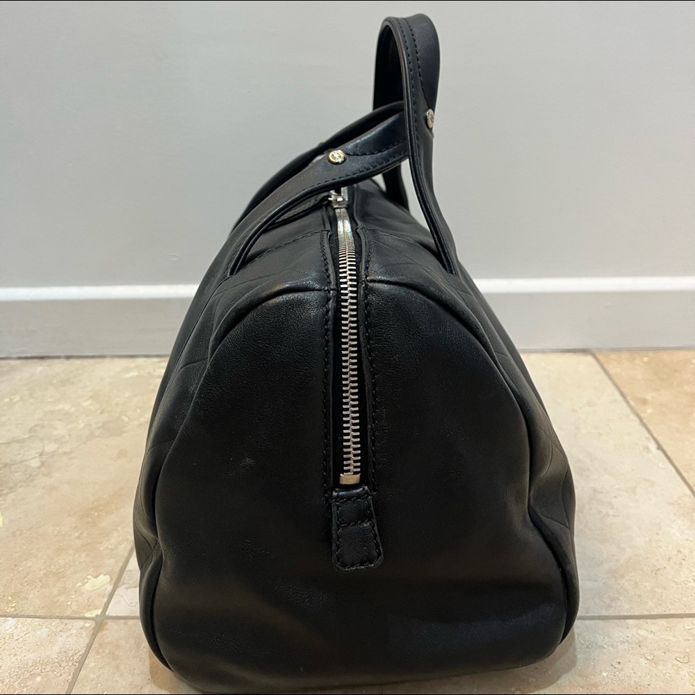 AUTHENTIC CHANEL MINI DUFFEL HANDBAG - Picture 4 of 12